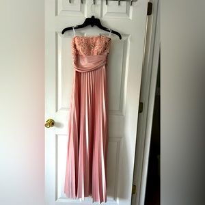 Size 5 junior dress light pink with tag NEW